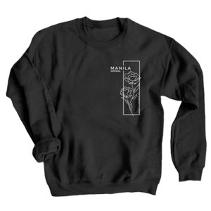 Manila Minimal Roses print sweatshirt SN