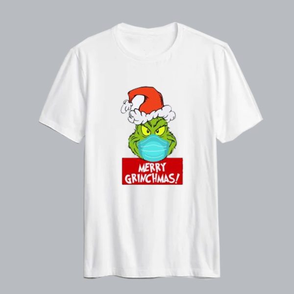 Merry Grinchmas Mask T-Shirt SN