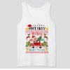 Most Likely to Tell Santa What to Do Racerback Tank Top SN
