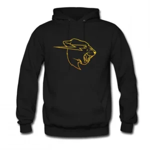 Mr Beast GOLD Cat Hoodie SN