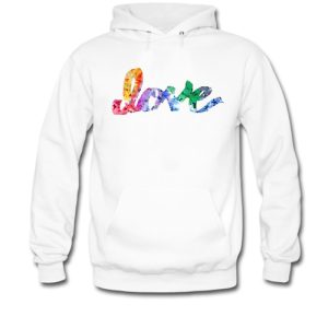 RAINBOW LOVE hoodie SN