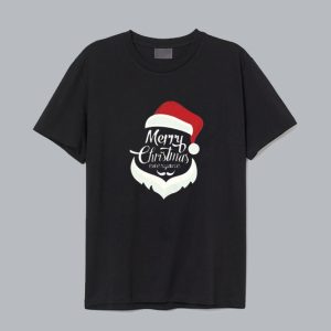 Santa style Merry Christmas t shirt SN