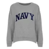 Scandal Fit NAVY Grey Sweatshirt SN