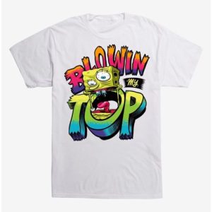 SpongeBob SquarePants Blowin’ My Top t shirt SN