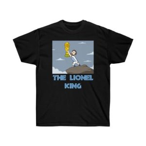 The Lionel King (Lionel Messi Wordplay) tshirt SN