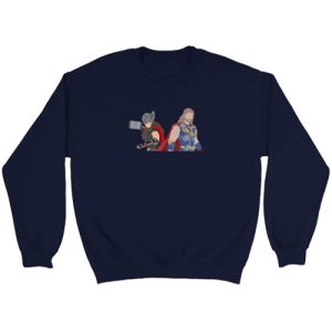 Thor and Jane Foster Sweatshirt, Thor Love and Thunder sweatshirt SN