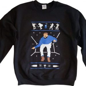 1-800 Hotline Bling Ugly Christmas Drake Sweatshirt SN
