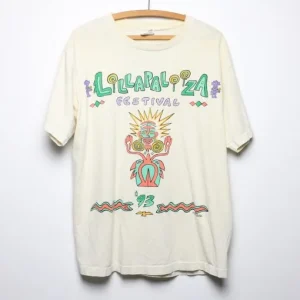 1993 Alice In Chains and Primus Lollapalooza Festival T Shirt SN