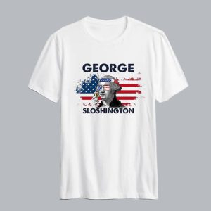 4th of July Drinking Presidents T Shirt SN