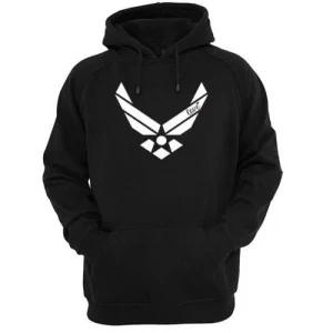 Air force racerback front hoodie SN