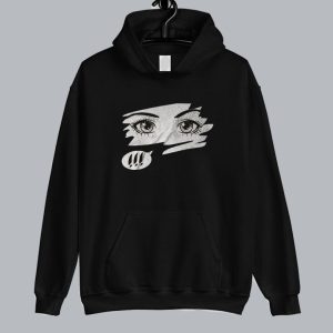 Anime Eyes Illustration hoodie SN