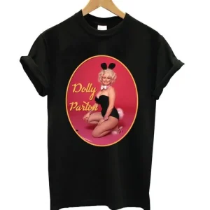 Dolly Parton Playboy Bunny Foto Poster T shirt SN