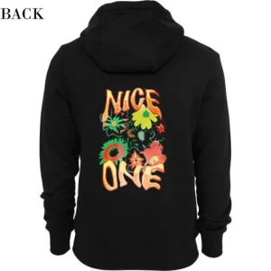 NIce One Flower Hoodie Back SN