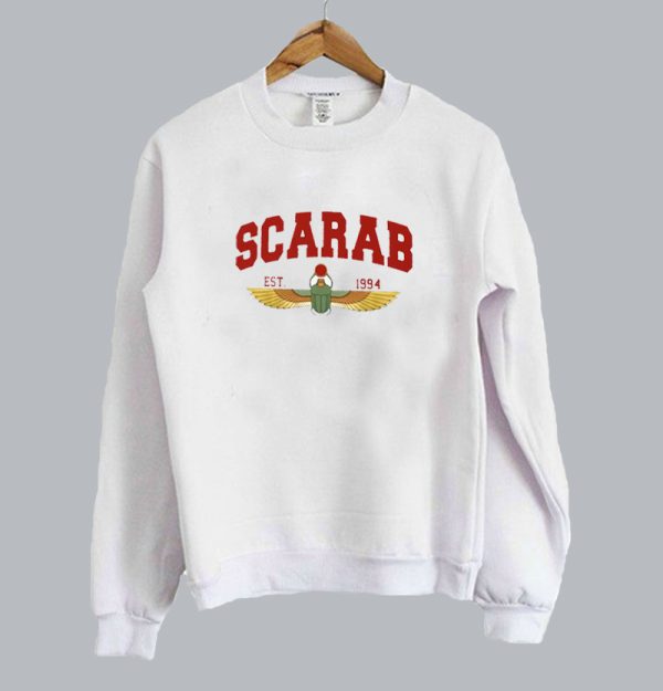 Scarlet Scarab Moon Sweatshirt SN