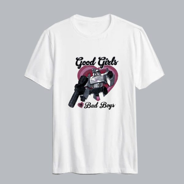 Transformer Good Girl Love Bad Boys T-Shirt SN