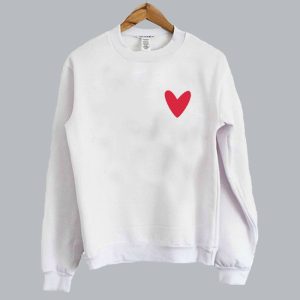 Valentines Heart Sweatshirt SN