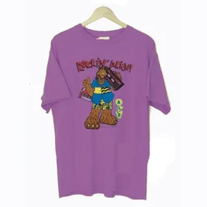 Vintage 80s Rockin Alien Alf T Shirt SN