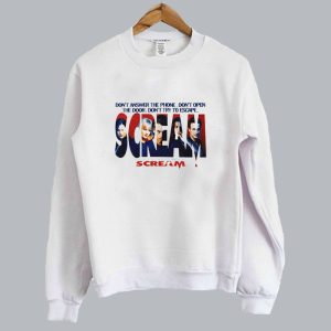 Vintage Scream 1996 Horror Movie Sweatshirt SN