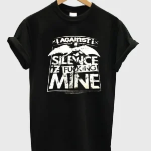 silence iz mine tshirt SN