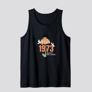 1973 Protect Roe V Wade Flower Tank Top SN
