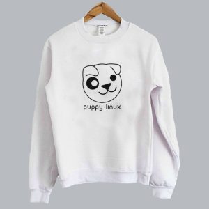 Funny Puppy Linux Sweatshirt SN