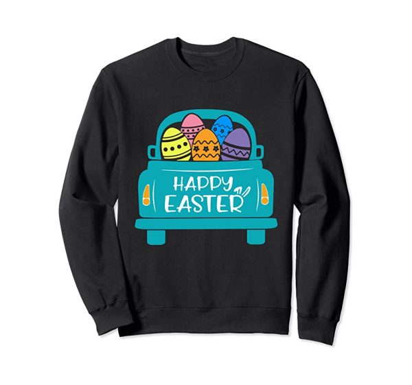 Happy Easter Car Spring Sweatshirt SN