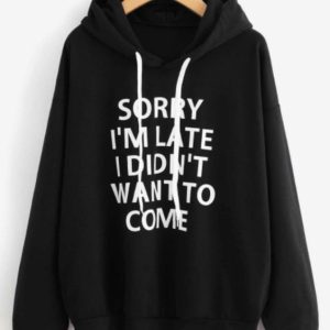 I didn't want to come Hoodie SN