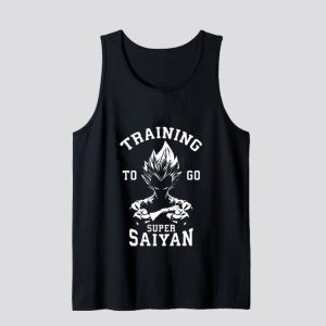 Training To Go Super Saiyan Tank Top SN