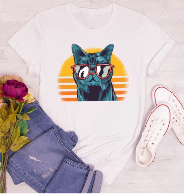 Cool Cat T Shirt SN