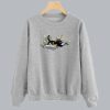 Cute Lying On The Book Cat Daisy crewneck Sweatshirt SN