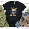 Lets Go Surf Vintage Skull T Shirt SN