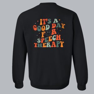 Speech Pathologist Sweatshirt Back SN