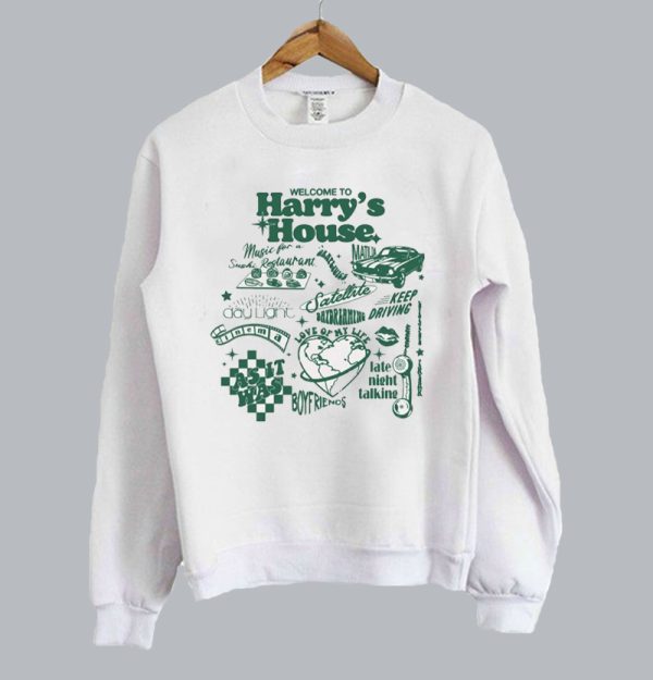 Vintage Harrys House Tracklist Sweatshirt SN