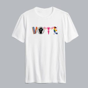 Vote Banned Books Reproductive Political Activism T Shirt SN