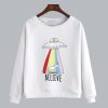 Believe In UFO And Unicorn Sweatshirt SN