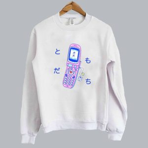 Classic Flip Phone Kawaii Sweatshirt SN