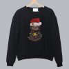 Santa Baby Sloth Christmas light ugly sweatshirt SN