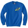 Green Alien Pizza Planet Sweatshirt SN