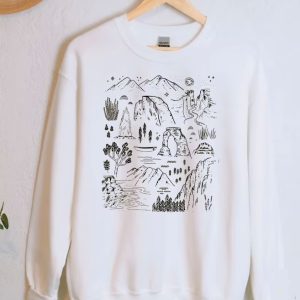 Iconic National Parks Crew Sweatshirt SN