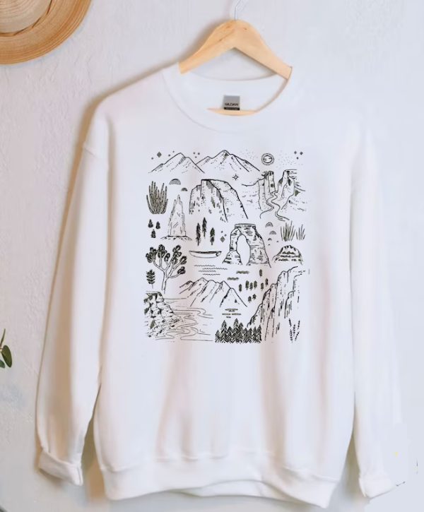 Iconic National Parks Crew Sweatshirt SN