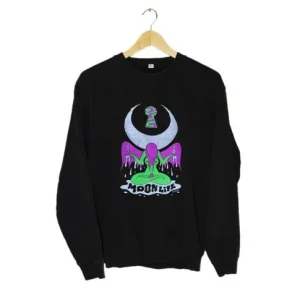 Oliver Hibert Moon Life Art sweatshirt SN