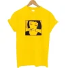 Smoking Girl Yellow T Shirt SN