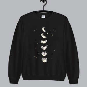 Cat Moon Phase Sweatshirt SN