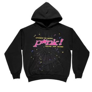 Nevermind The Spider Pink Hoodie SN