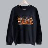 Skeleton Coffee Cups Halloween Sweatshirt SN