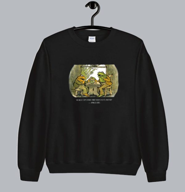 The Lovers Frog And Toad Vintage Sweatshirt SN