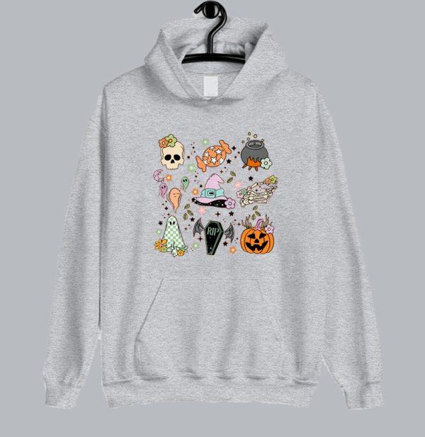 Halloween Spooky Doodle Hoodie SN