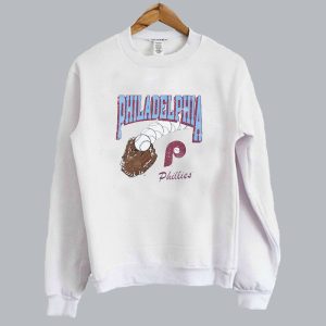 Retro Baseball Bank Shot Philadelphia Phillies Sweatshirt SN