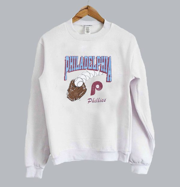 Retro Baseball Bank Shot Philadelphia Phillies Sweatshirt SN