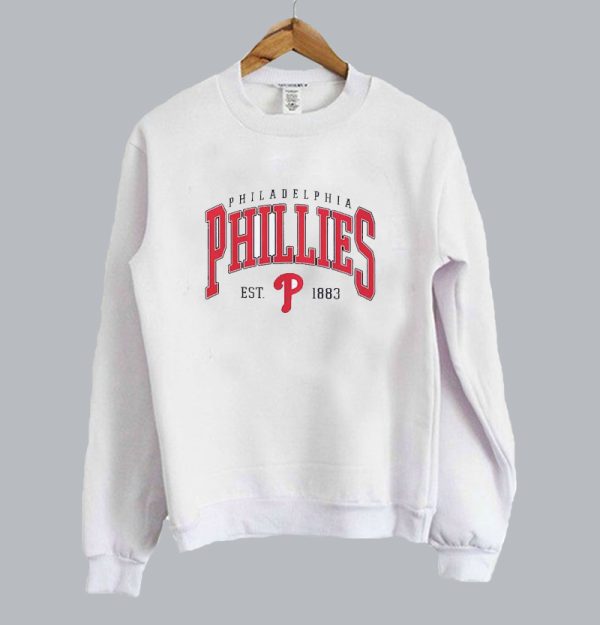 Retro Vintage Philadelphia Phillies Sweatshirt SN